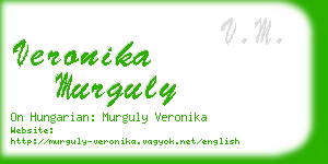 veronika murguly business card